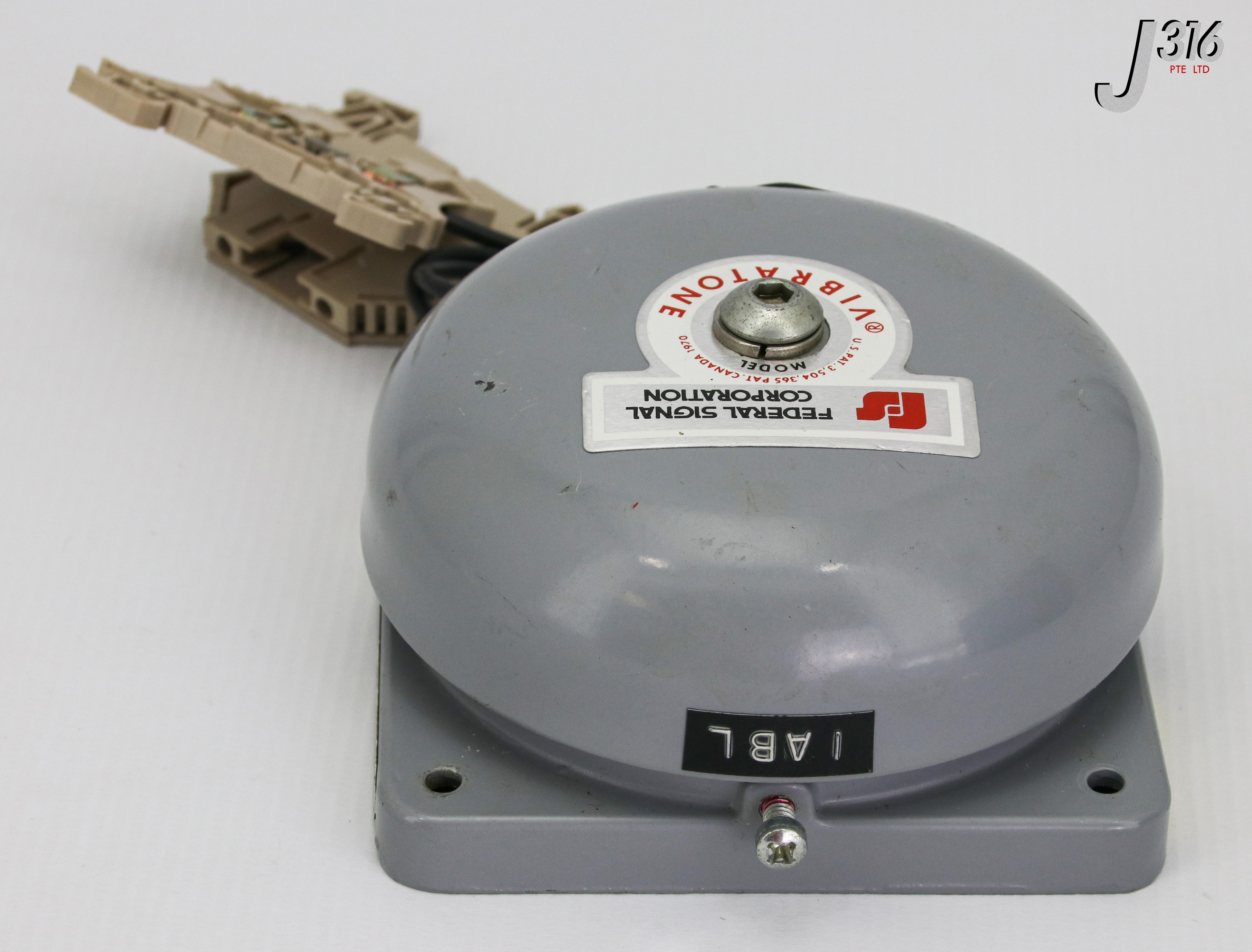 15337 FEDERAL SIGNAL VIBRATONE BELL, 120VAC 500-120-1 | eBay
